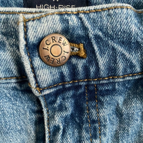 J Crew Men’s Women’s High Rise Classic Vintage Straight Leg Jeans Sz 28 EUC - Picture 2 of 4
